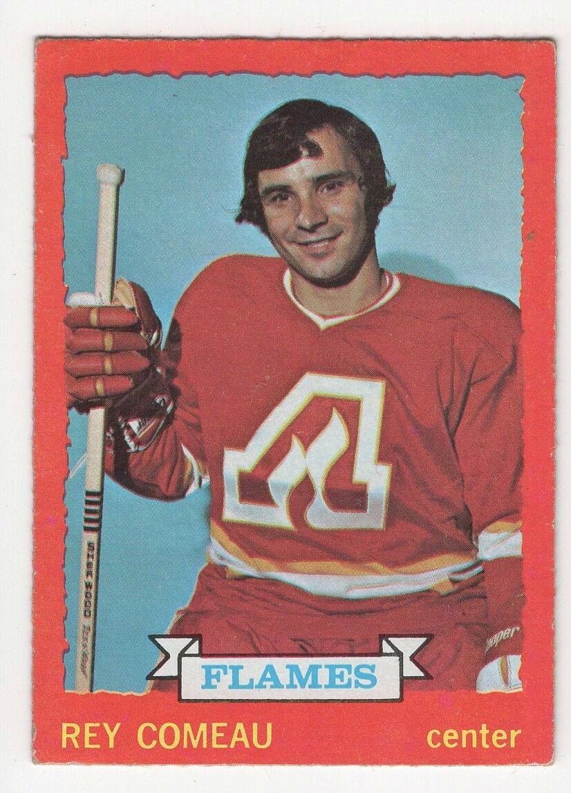 1973-74 O-Pee-Chee Hockey Card #29 Rey Comeau