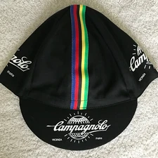 Campagnolo Classic Cycling Cap - Bike Hat - White, Black, Yellow or All Three