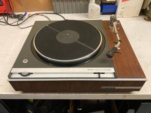 Sony TTS-3000 Turntable With Audio-Technica AT-1005 II Tonearm - Picture 1 of 9