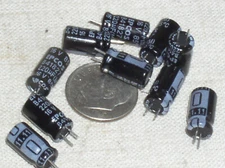 10 NEW EPCOS 220UF 16V 220 MFD 16 V RADIAL ELECTROLYTIC CAPACITOR CAP 85*C USA