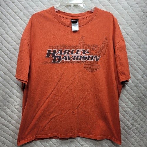 HARLEY DAVIDSON Mens T Shirt California Atascadero Motorcycle Short Sleeve XXL
