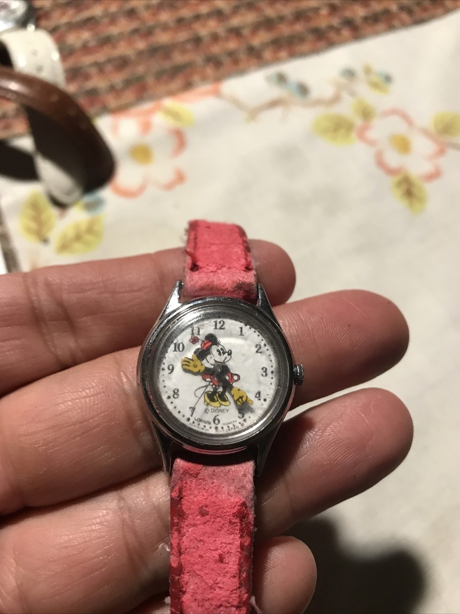Vintage Disney Minnie Mouse Watch. V515-6080 A1 | eBay