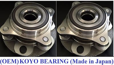 Front Wheel Hub &KOYO Bearing Assembly fit TOYOTA FJ CRUISER 4WD 2007-2014 PAIR