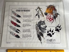 Vintage Art Tattoo Flash Sheet Cherry Creek Rand Johnson /T643