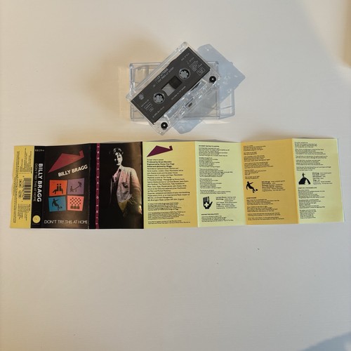 BILLY BRAGG - DONT TRY THIS AT HOME (UK CASSETTE TAPE) - Picture 5 of 6