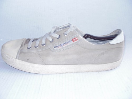 BEIGE CANVAS VINTAGE SNEAKERS SIZE 