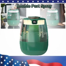 Smart Humidifier: 280ml/h Fog,Blue Light Disinfection,Night Light,3 Speeds