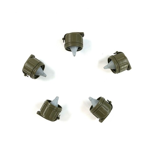 5 USGI NBC Canteen Caps US Military 