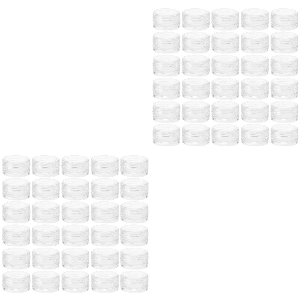 2 Count Make-up-Behälter Creme-Box Creme-Flasche Sahneflasche Reisen