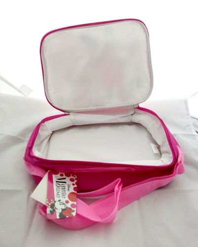 Disney Minnie Mouse Insulated Lunch Bag with Strap Kids Girls Travel School Bag - Picture 9 of 9