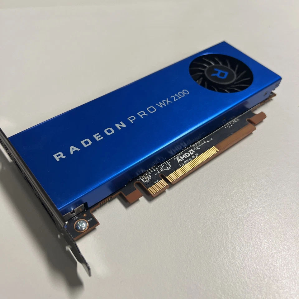Scheda video grafica AMD Radeon Pro WX 2100 2GB GDDR5 GPU pcie 3.0 - Immagine 4 di 4