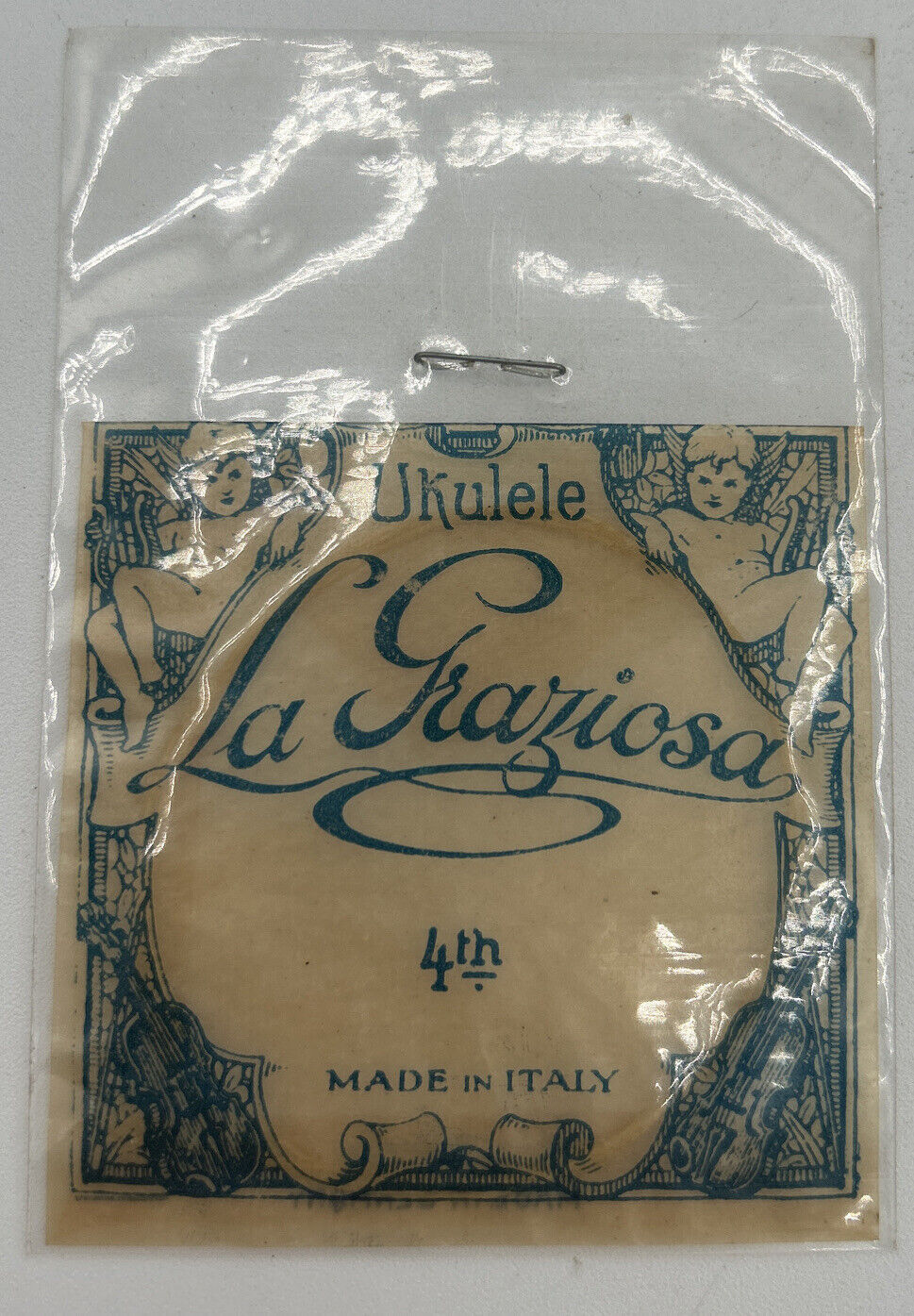 Vintage Rare La Graziosa Ukulele 4th Strings Made in Italy / Germany PB18-12