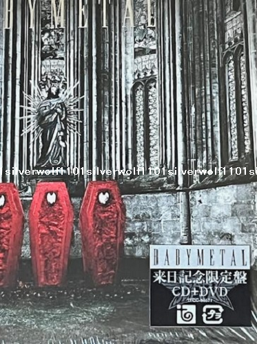 New BABYMETAL First Album Limited Edition CD+DVD+Paper