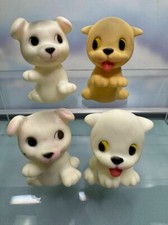 Vintage 1992 Littlest Pet Shop Puppy Figure 4 Pack
