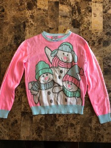 ugly sweater pink
