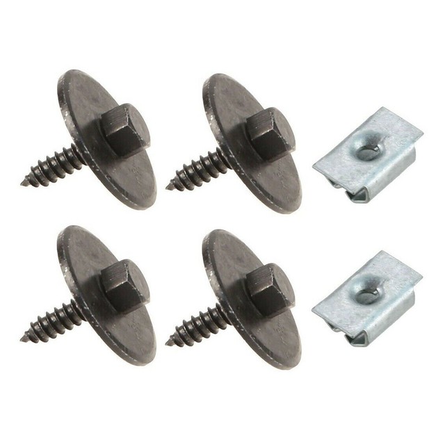 BBR Undercar Shield Clip Nuts & Sheet Metal Screws Kit For Mercedes W124 W125 eBay