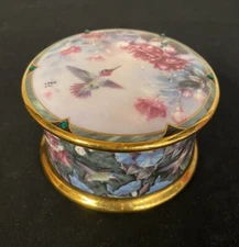 Lena Liu's "The Anna’s Hummingbird" Music Box 1994 Ardleigh-Elliott Working Used