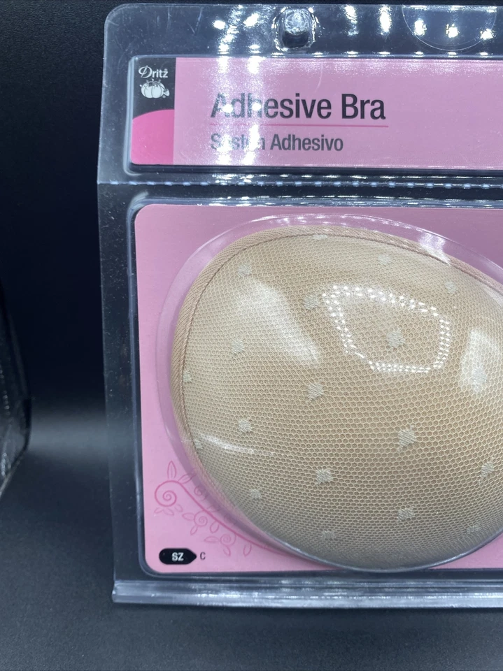 Sujetador sin tirantes sin espalda Dritz adhesivo talla C copa Foto 2 de 4