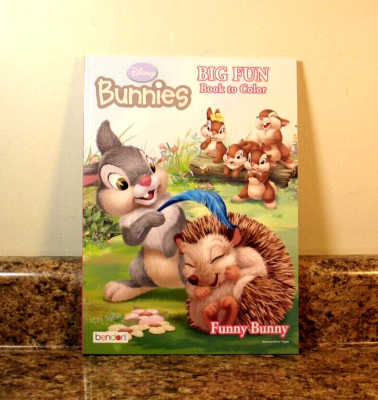 Disney Bunnies Coloring and Activity Book Funny Bunny NEW