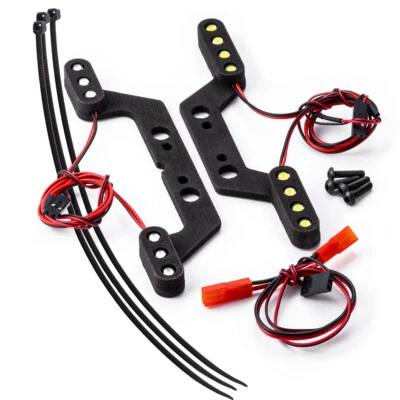 For RC 1/10 ARRMA Big Rock 3S Front Rear Lights LED Light Kit Upgrade