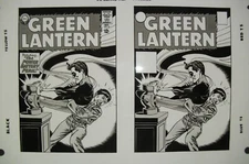 Original Production Art GREEN LANTERN #32 cover, GIL KANE art