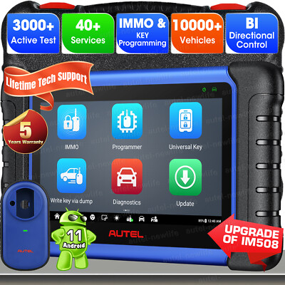 Autel MaxiIM IM508S IMMO Car KEY FOB PROGRAMMING Bidirection Diagnostic Tool