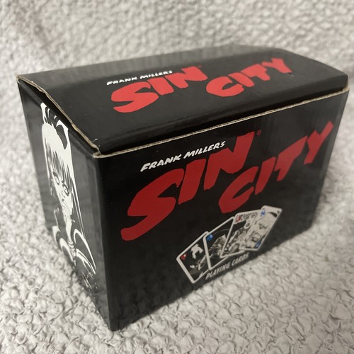 Frank MIller’s Sin City Playing Cards - Darkhorse 10 Sealed Decks - Picture 4 of 7