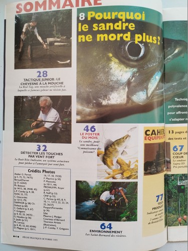 Pêche Pratique magazine n°31 du 10/1995; Poster Sandre/ Le chevesne à la mouche - Photo 3/3