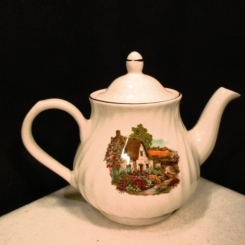 Arthur Wood & Sons/Royal Stuart Cottage Garden Teapot & 2 Mugs - Picture 4 of 10
