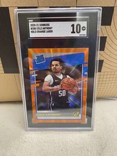 2020-21 Donruss Cole Anthony Rookie Holo Orange Laser SGC 10 GEM MINT POP 3