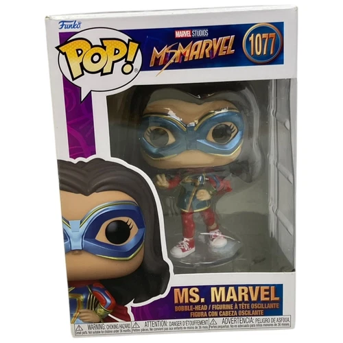 Funko POP Ms. Marvel #1077 Vinyl Bobblehead Marvel New