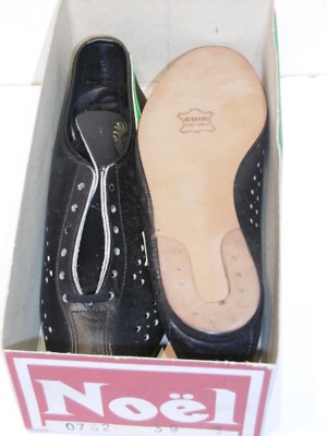 Anciennes Vintage CHAUSSURES NOEL Vélo Course Cyclisme- FLECHE - en