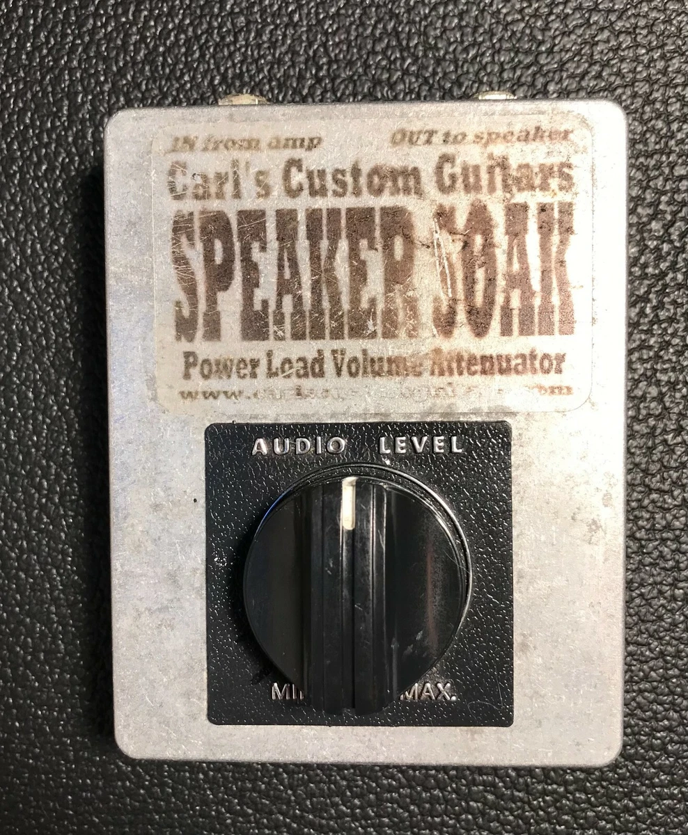 Carl's custom guitars speaker soak online