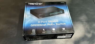 TRENDnet GREENnet (TPE-TG81G) 8-Ports Gigabit PoE+ Switch