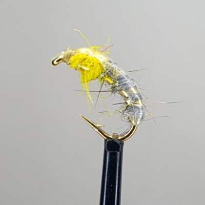 Lot De 3 Mouches Artificielles Hares Ear (Oreille De Lièvre) - Taille 12, Montées Au Royaume-Uni