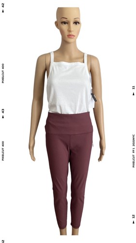 Body Picot Trim con costilla de mezcla de algodón - Imagen 2 de 5