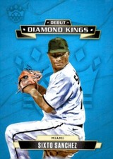 2021 Panini Debut Diamond Kings #DDK-MM Sixto Sanchez Miami Marlins