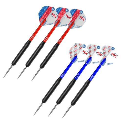 Dartboard Surround Set Winmau PDC Steeldarts Abwurflinie Blade 6 Steel Dart blau - Bild 4 von 7
