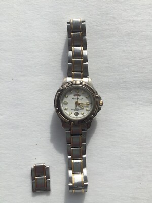 eddie bauer Link Gold And Silver Analog Watch | eBay display picture 3