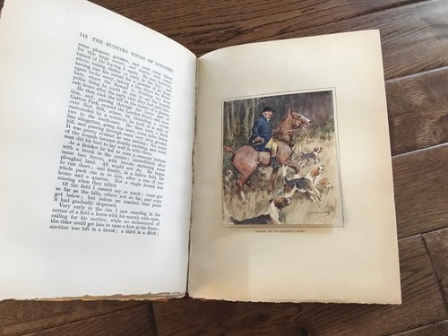 THE HUNTING TOURS OF SURTEES CREATOR OF JORROCKS HC DJ LIMITED 1927 #197/230 - Picture 9 of 12