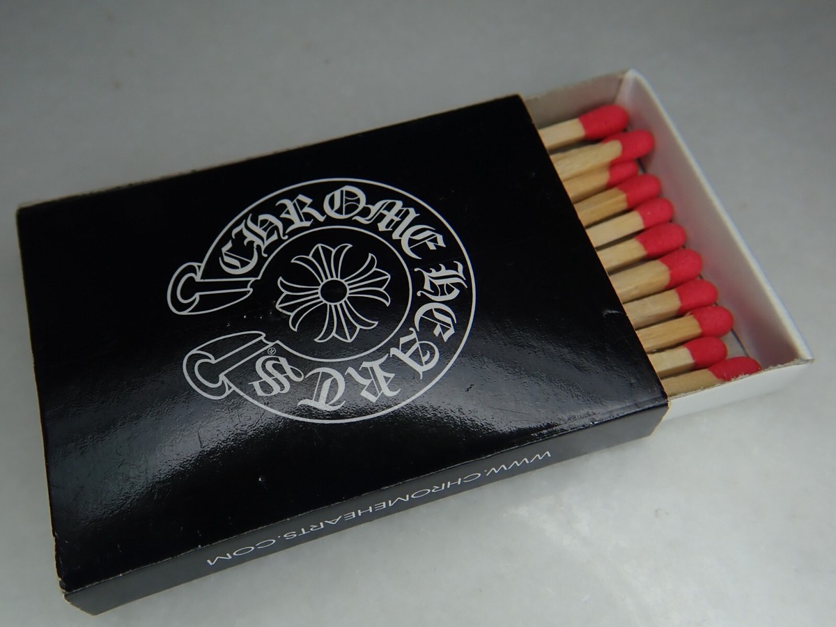 Authentic Chrome Hearts Box of Red Matches from Hollywood Authentic Chrome Hearts Box of Red Matches from Hollywood