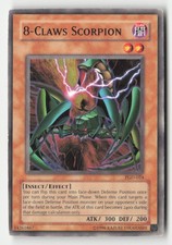 8-Claws Scorpion PGD-024 Common / Short Print Pharaonic Guardian Yu-Gi-Oh HP