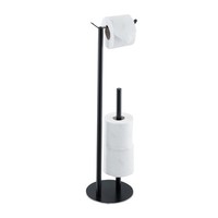Toilettenpapierhalter KlopapierstäNder Schwarz Toilettenrollenhalter Freistehend
