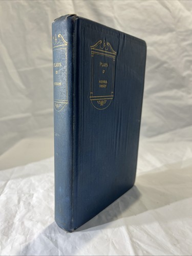 "Plays" by Henrick Ibsen VINTAGE 1929 Hardcover Book - Imagen 2 de 5