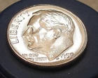 1959 Rosy Choice/ Gem BU Dime  90% Silver  Blazing Original Luster # 427 ~ 4