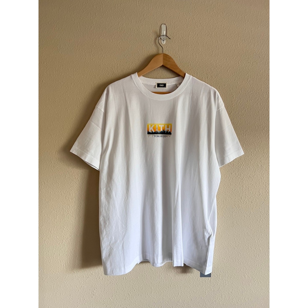 Kith Toronto Box Logo Tee - Size XL - White - Brand New | eBay