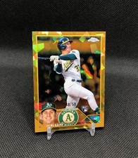 2023 Topps Chrome SAPPHIRE JJ Bleday /50 GOLD REFRACTOR Rookie Card No. USCS330. rookie card picture