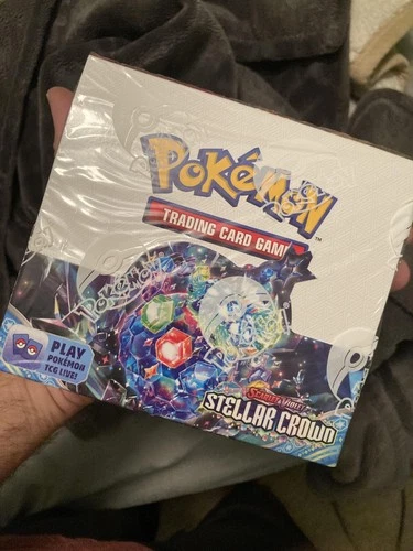 Pokemon TCG: Scarlet & Violet Stellar Crown Factory Sealed Booster Box