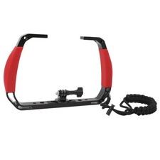 Underwater Diving Rig Tray Mount Silione Anti Slip Grip Stabilizer With 2 C UCCA