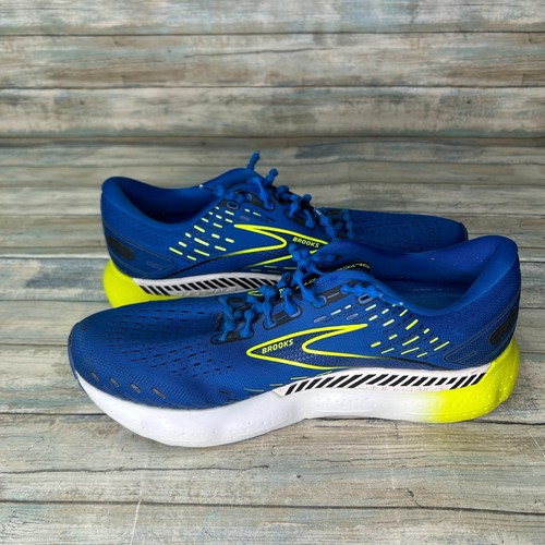 Brooks Glycerin GTS 20 Talla 10.5 Hombres Azul Zapatos para Correr Tenis - Imagen 7 de 9